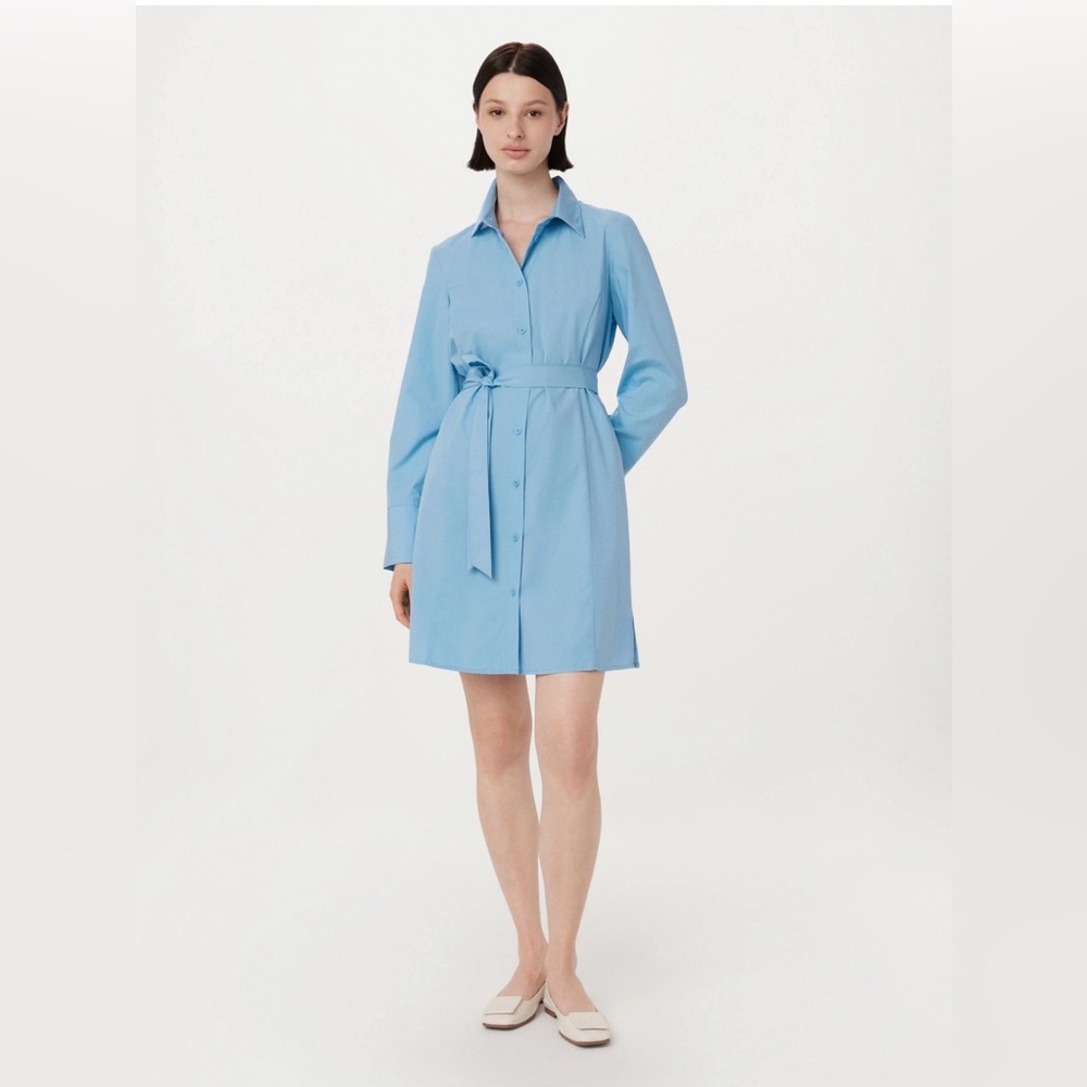 42. NWT Frank & Oak Poplin Shirt Dress in Light Blue - Perfect Spring Dress 💙